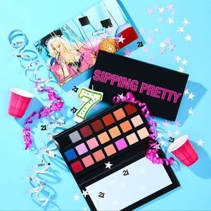 Sipping pretty kylie Jenner birthday palette.